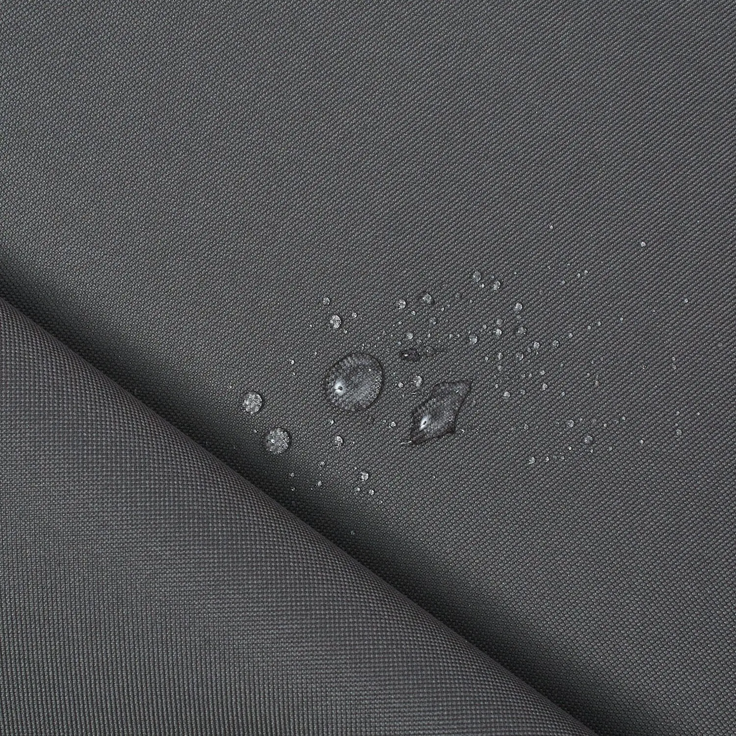 Grey Waterproof Canvas Fabric by the Yard | 60" Wide