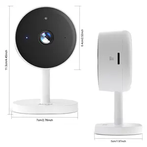 【Alaga AI 3-Year Warranty 3MP MINI 2.4G/5G WiFi Camera】Dual-Band, Night Vision, Human Detection Security Monitoring