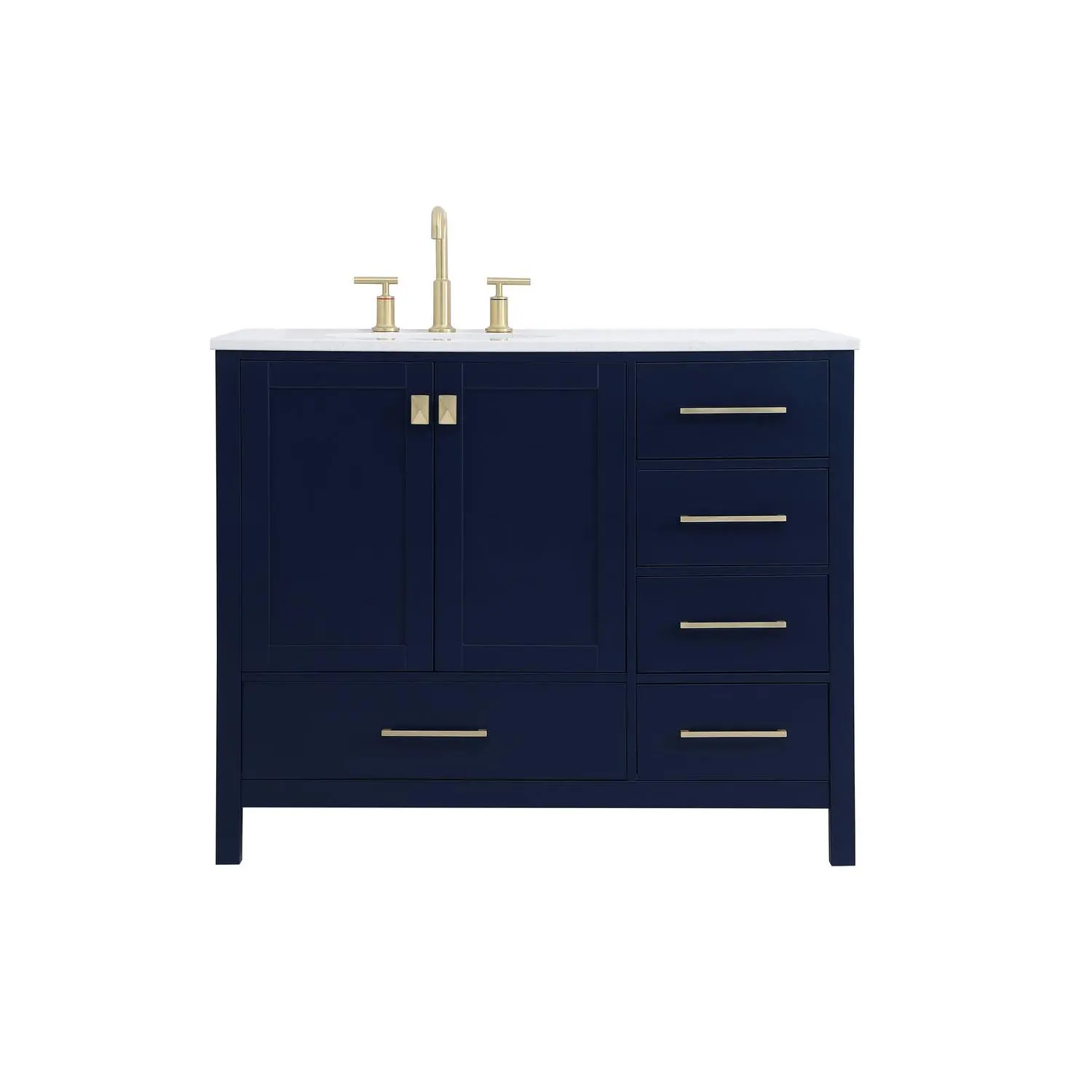 Irene Single Bathroom Vanity Blue