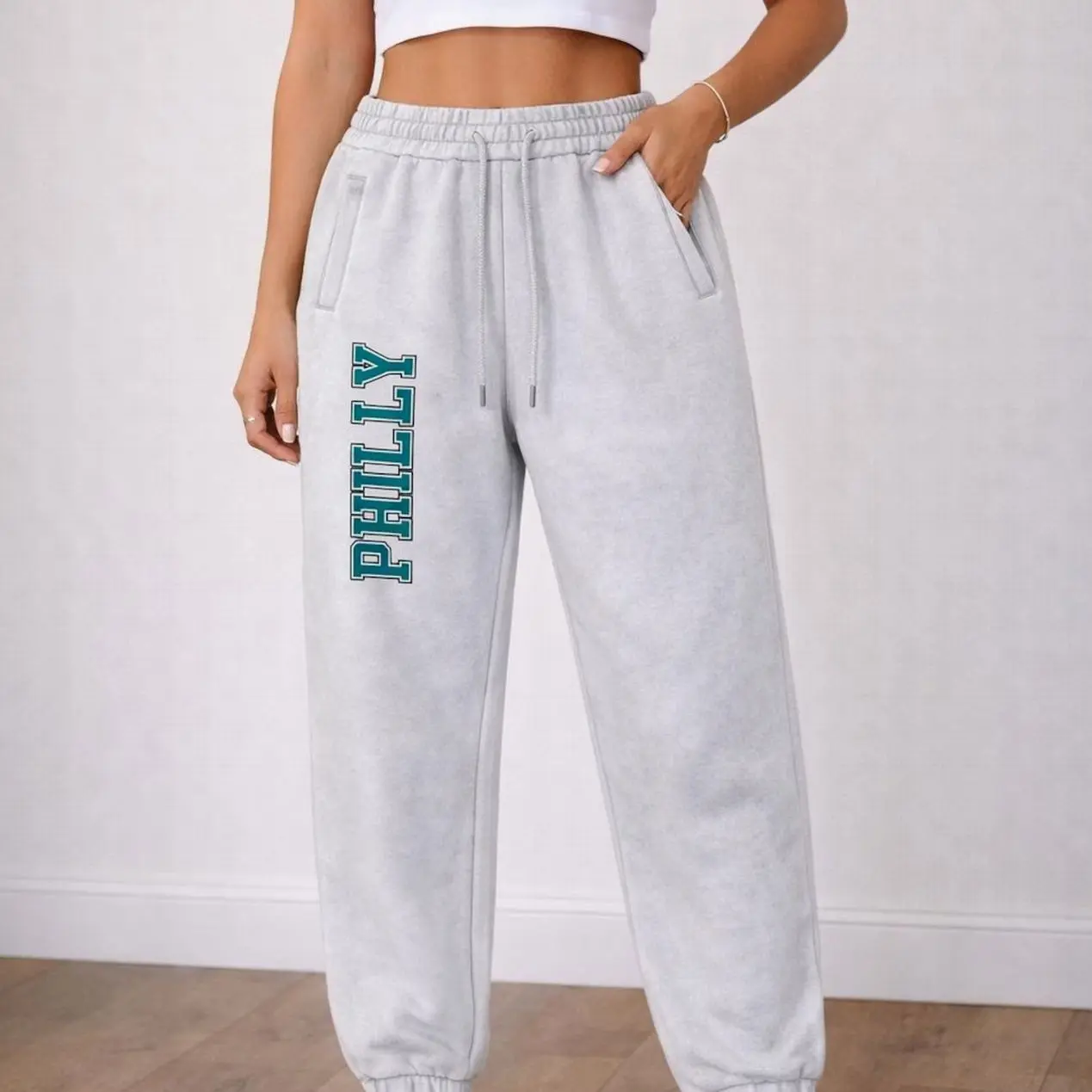 Philadelphia Fleece Joggers Unisex, Philadelphia Football Sweatpants, Cozy Jogger Pants, Game Day Lounge Bottoms, Tailgate Gift P
