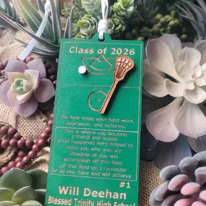 Lacrosse Senior Ornament