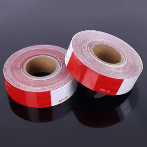Reflective Tape Waterproof Adhesive Strip for Trailers Trucks Vehicles Lanes Boats Signs Safety Marking Design