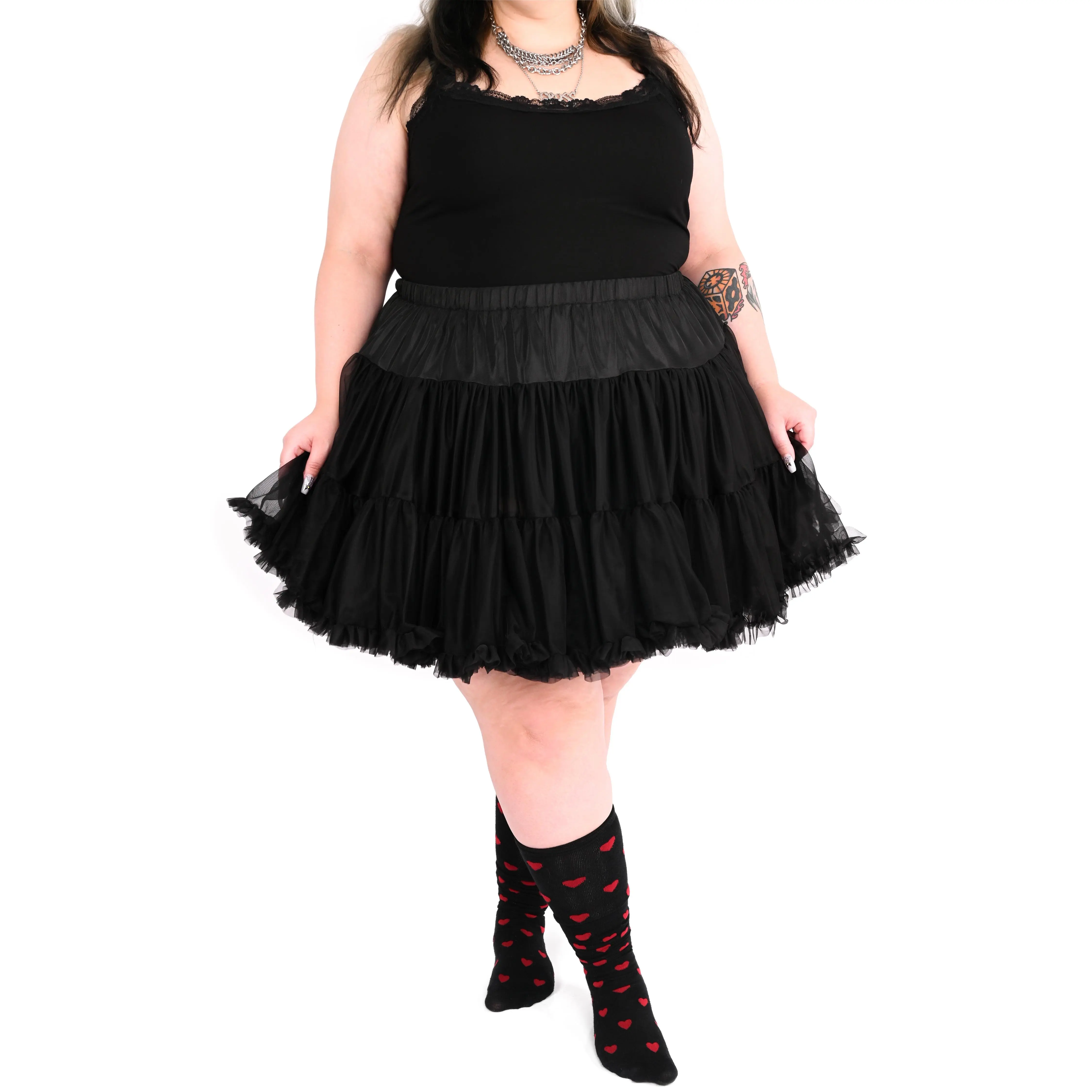 Fluffy Black Petticoat - XS/S/M left!
