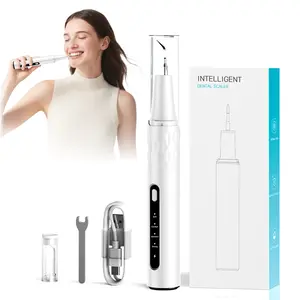 See Plaque in Real-Time: Smart Visual Tooth Cleaner with Camera & App. Ultrasonic Removal, 4 Modes, Home Dental Care -Cleansing