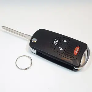 Flip Modified Case Shell for Dodge RAM 2006-2009 Remote 4 Buttons 2B