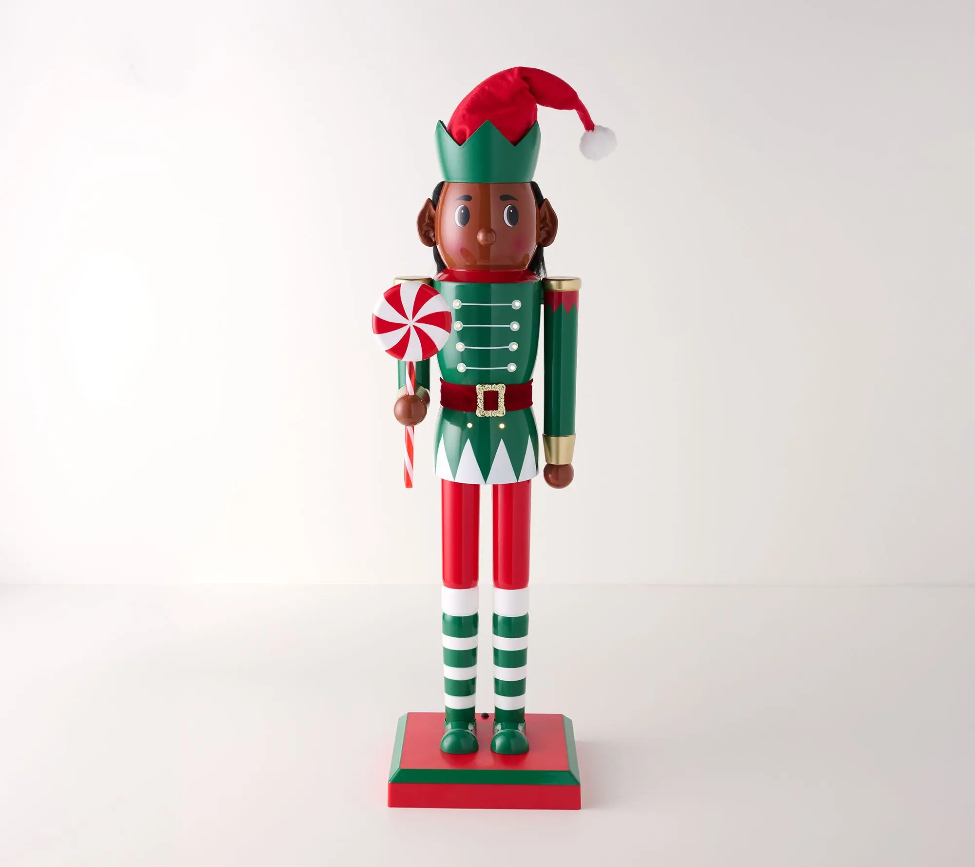Kringle Express 36" Plastic Oversize Elf__ Nutcracker Kringle Express 36" Plastic Oversize Elf__ Nutcracker