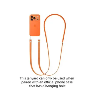 Apple 17 Pro Max Crossbody Phone Strap, Air Compatible Magnetic Lanyard, Anti-Loss Belt, High-End Hanging Rope Accessory