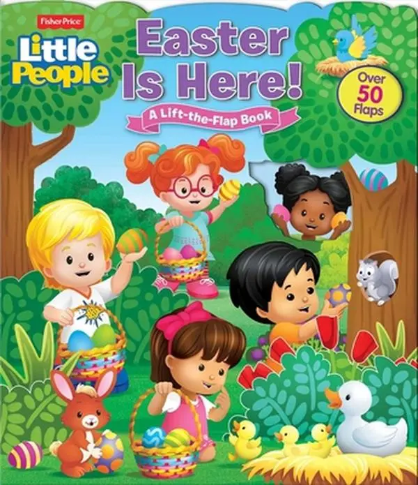 USED-Fisher-Price Little People: Easter Is Here! (Board book)