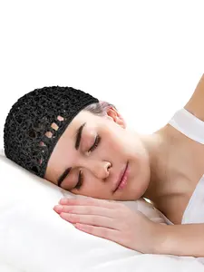Handmade Women’s Sleep Cap 2-Pack – Vintage  Nylon Mesh Hair Wrap, Alternative Hair Clips for Night Protection, Silk-Like Bonnet for Curly/Natural Hair, Sleep Bonnets