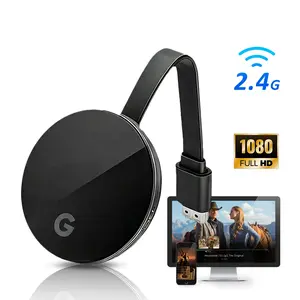 Wireless HDMI Display Adapter, for Casting iOS, Android, Phone, Laptop to TV, Projector Streaming Device, Wireless HDMI Transmitter and Receiver, Screen Mirroring Device, Compatible with AirPlay, Miracast, DLNA