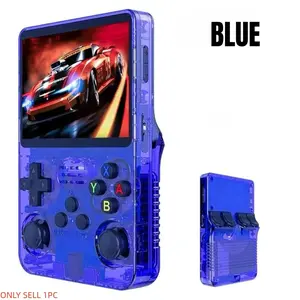 Vintage Game Console R36s, Classic Handheld Retro Gaming Machine, 4.0 IPS Screen, 26+ Emulators, 64GB Card, Portable Game Simulator