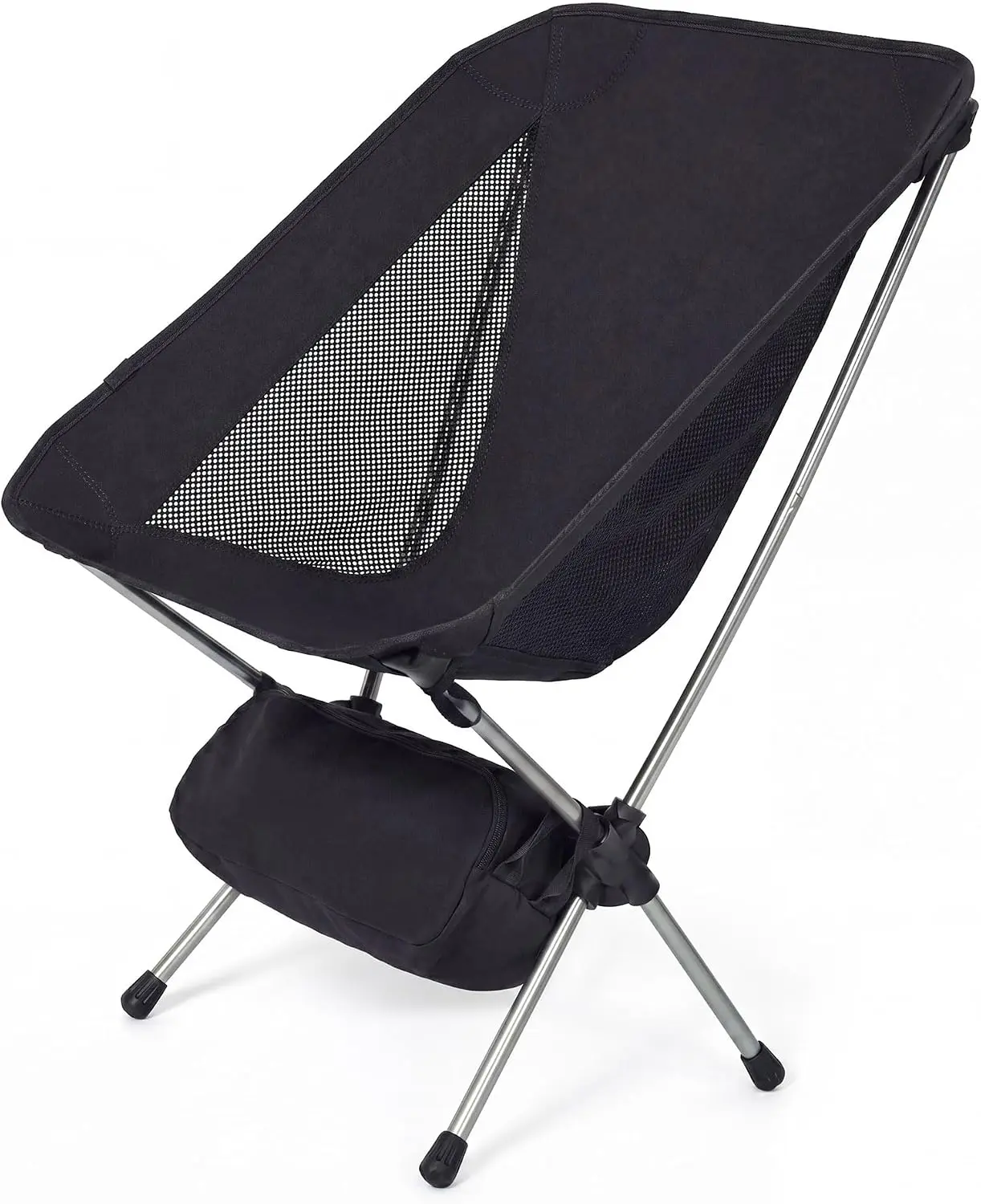 LAUSAINT HOME Camping Chair, Ultralight Folding Backpacking Chair with Heavy Duty 280 lbs Capacity, Portable Compact Camp Chair with Aluminum Frame for Outdoor Hiking, Travel, Beach