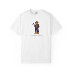 Teddy Bear NY Basketball  | Vintage Bear Illustration T-Shirt