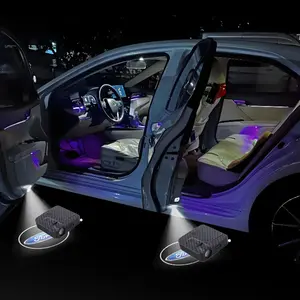 2 pcs for Ford models, car welcome lights, decorative lights, door projection lights, suitable for automotive accessories