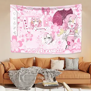 MITSURI design tapestry. Suitable for all kinds of festivals, suitable for teen bedrooms, dorms, home decoration, birthday party decoration, Halloween decoration | Gothic murals | Durable wall hanging, Halloween decoration. Flower Pattern Tapestry