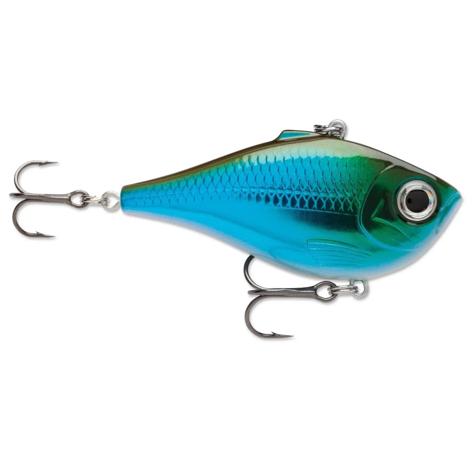 Lipless Crankbait Fishing Lure, 2-inch 5/16 oz Skinny Profile with Textured Gills, a Loud BB Rattle, and Hard Vibrating Action, Long Casting, Small Size