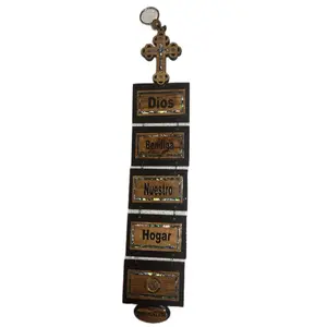 #S4…Holy land God Bless Our Home Olive Wood Wall Hanging from the Holy Land