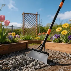 Multi-Purpose Durable Garden Cleaning Shovel, Snow Removal Tool, Lawn Edge Weeding Spoon, 45-60 Inch Carbon Steel Gardening Kit, Home Use