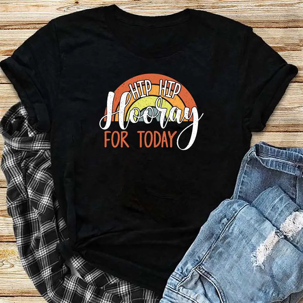 Funny Toast Hooray For Today- Hip Hip Hooray T-Shirt