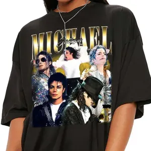 Michael Jackson Vinatage Retro Shirt, Michael J Shirt, King Of Pop Shirt