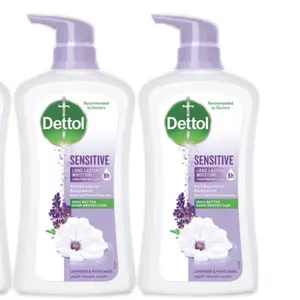 Dettol Sensitive Anti-Bacterial Body Wash, 625 ml (Pack of 2) - Body Care Fragrance Scent