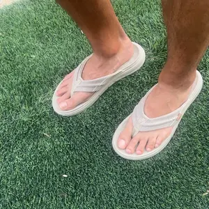 HEYDUDE Finn Flip Braided - Comfortable Slip on Sandals for Men