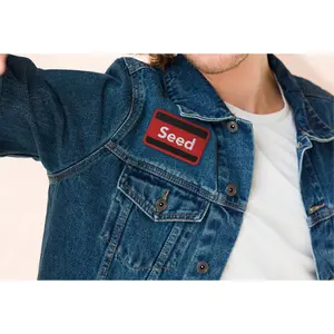 Seed-Rectangular-Embroidered patches