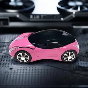 Cute Car Model Wireless Mouse, Creative Design Wireless Mouse, Lightweight Office Mouse for Laptop, Computer, PC, Desktop, Notebook