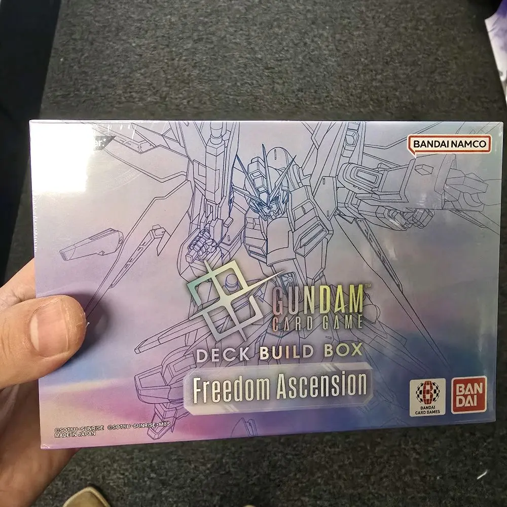 Gundam tcg freedom ascension deck build box english (sealed)