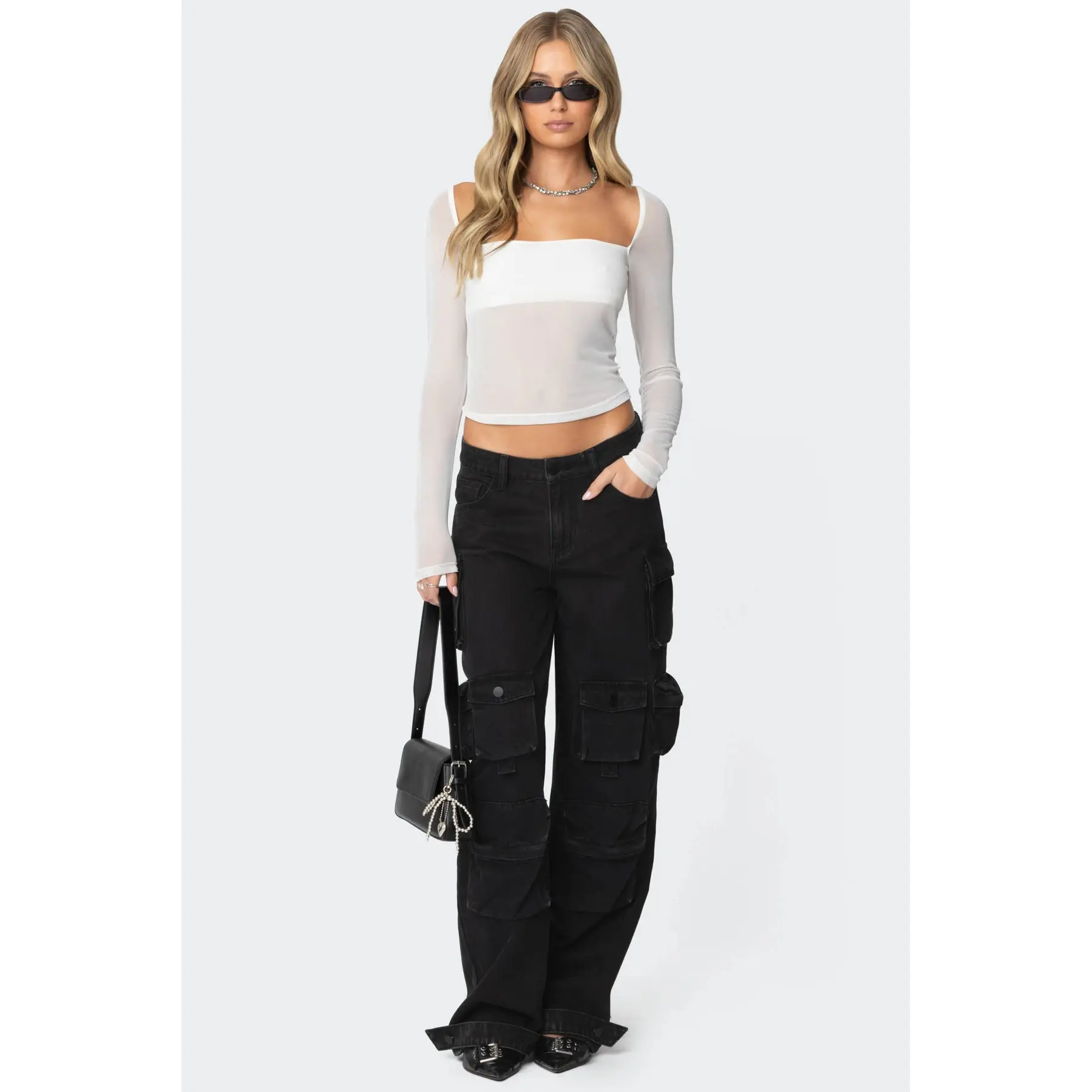 Oversized Boyfriend Cargo Jeans