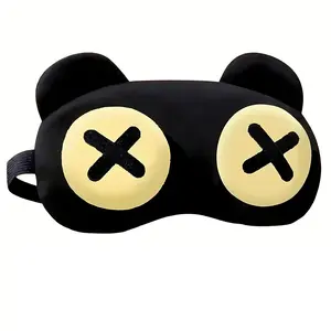 Cute Eye Mask for Sleeping - Soft Lightweight Eye Cover with Adjustable Strap, Funny Sleep Mask, Portable Eye Mask, Eyeshade Covers, Sleeping Mask for Kids Women Men Travel Nap Blindfold Game