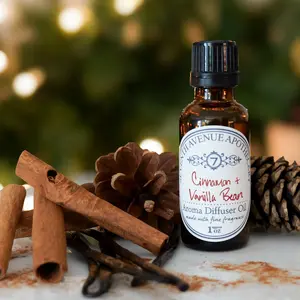 Cinnamon + Vanilla Bean - Aroma Diffuser Oil