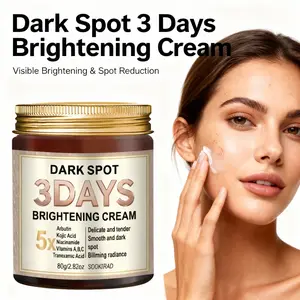 Brightening Cream with Kojic Acid, Arbutin, Niacinamide, Vitamin A/b/c, Hyaluronic Acid, Smooth & Radiant Skin, Unisex, 80g/2.82oz