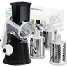 3-Blade Interchangeable Kitchen Cheese Shredder & Vegetable Slicer, Multi-Function Kitchen Utensil for Cheese Grating & Vegetable Cutting