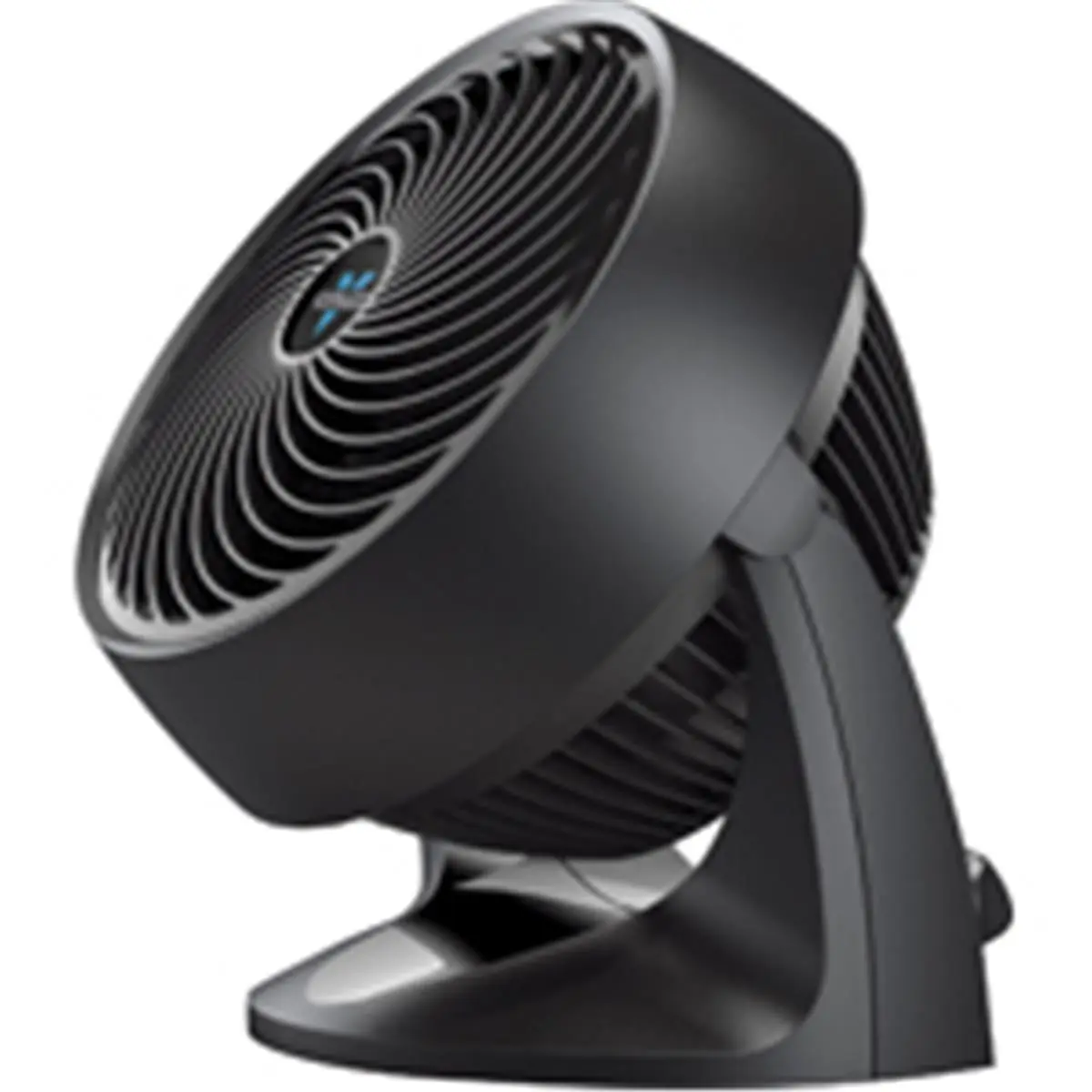Vornado Air CR1-0120-06 3-Speed Vertical Tower Whole Room Circulator Fan - Black, Office Use, 12l x 8.80w x 13.60h in, 6.61lbs, Plugs Into Any Household Outlet, With Base, Removable Grill, Silent, Signature Vortex Action for Small-Mid-Size Rooms, Portable
