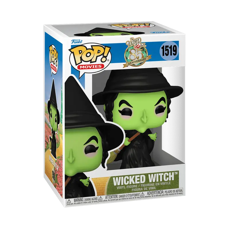 Funko Pop! The Wizard of Oz - Wicked Witch (85th Anniversary) #1519 Collectible Pop Vinyl Figure