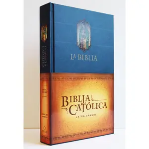La Biblia Católica for Today's Believer Large Letter Edition Hardcover with Virgen de Guadalupe Cover Integral Texts Approved by Episcopal Conferences Ideal Gift or Personal Use