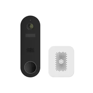 Luna Doorbell Camera Wireless, AI Human/Package Detection, Instant Alerts, Night Vision, 2-Way Audio, Battery/Wired Powered, Cloud Storage, 2.4GHz Wi-Fi Smart Video Doorbell with Chime