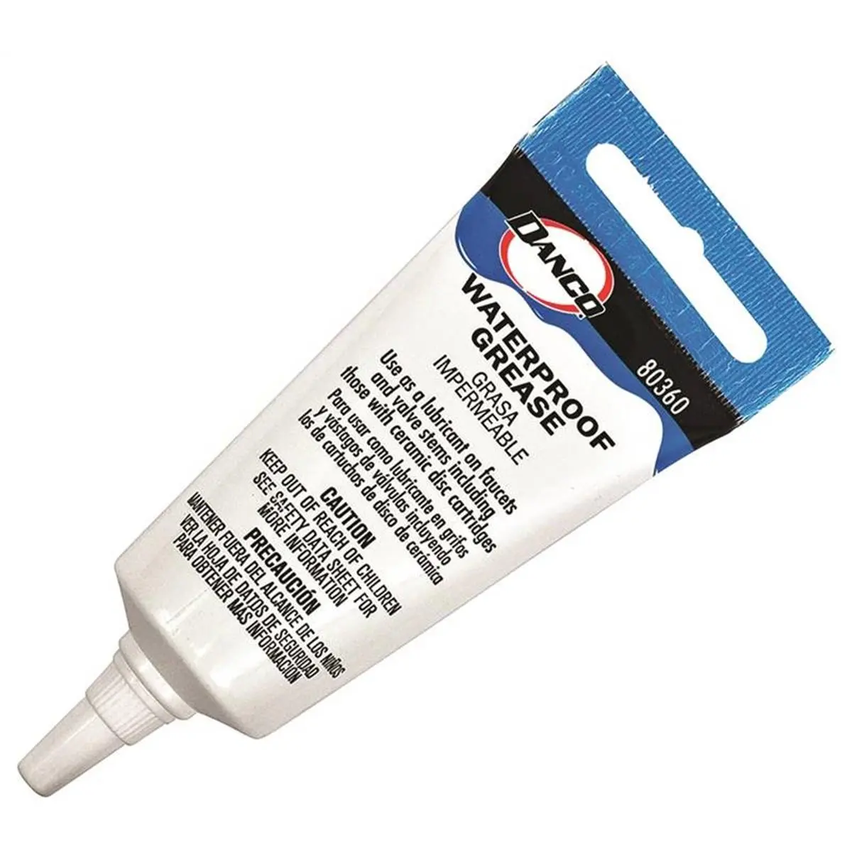 Danco 522391 Waterproof Faucet Grease, 0.5 oz, Clear