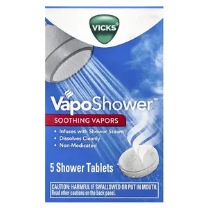 Vicks VapoShower™, Soothing Vapors, 5 Shower Tablets Vicks VapoShower™, Soothing Vapors, 5 Shower Tablets