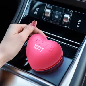 Gourmand Fragrance Gels Blocks Car Air Freshener Solid Heartfelt Series Without Fire Perfume Love Ornament Bedroom Air Purifier Creative Gift Souvenir