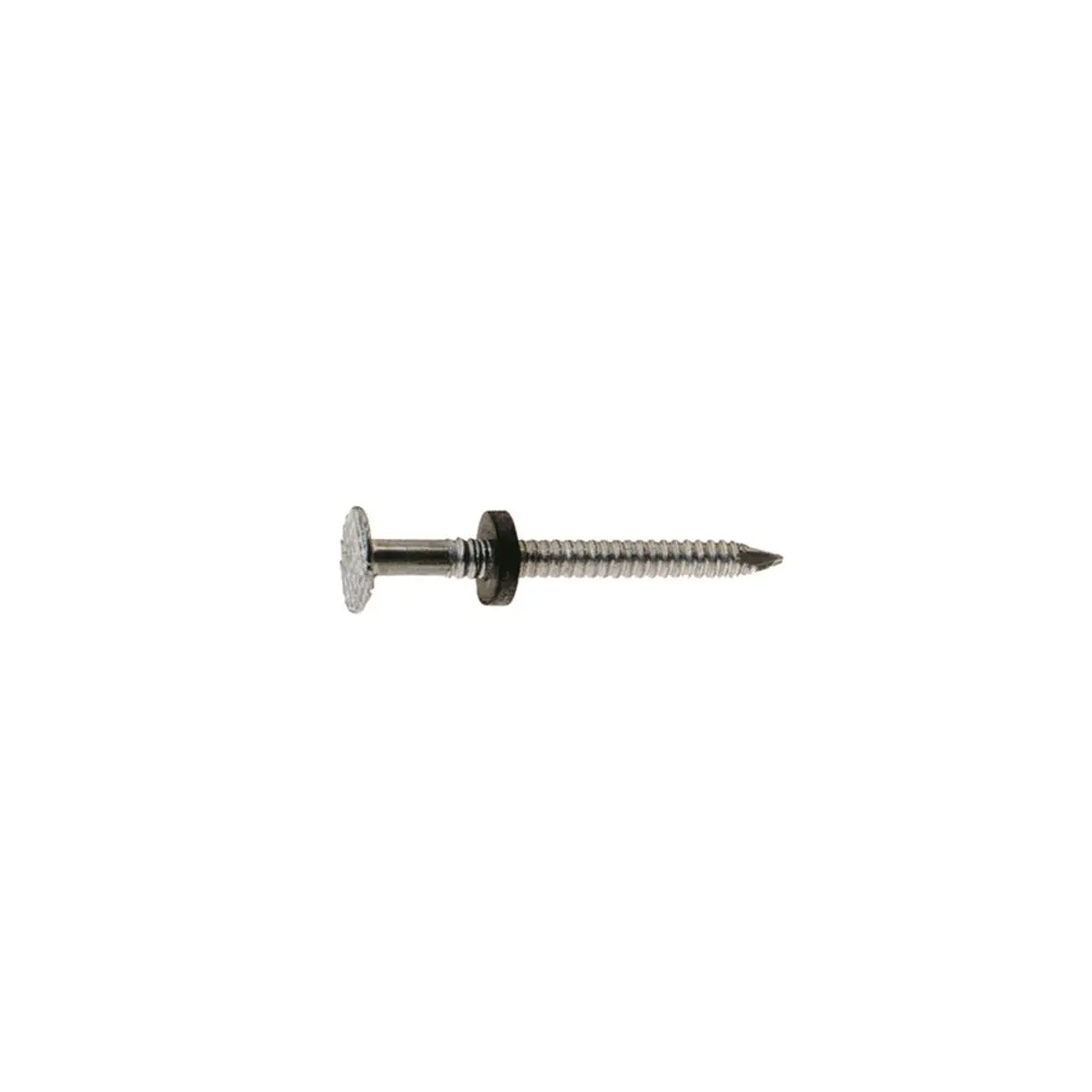 Grip-Rite Galvanized Steel Outdoor Roofing Nails, 1-3/4 in., 1 lb., Flat Head, Ring Shank, 12-Pack