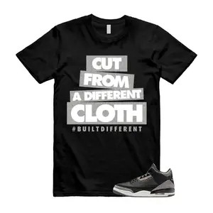3 Black Grey Denim White T Shirt Match CLOTH