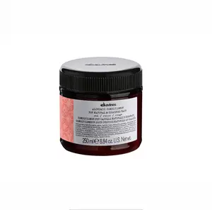 DAVINES Alchemic Conditioner Red - 300g Color-Enhancing Formula for Warm Red Tones with Jojoba Oil for Softness & Shine