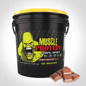Colossal Labs Muscle Whey Protein 100% Concentrate 25g Protein 6.6g BCAAs 12 lbs Pack of 1 Edible Dietary Supplement Optimum for Gym Fitness