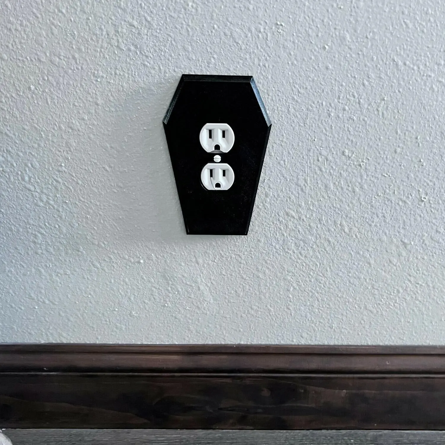 Wall Mounted Switch Cover, Solid Color Gothic Light Switch Cover, Switches Accessories For Home Living Room Bedroom Decor, Light Switch Cover Guy Accessories, Halloween