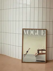 [Sale up to 30%] + [FREE SHIP] + [NO FRAME] Vintage Luxury Fashion Magazine Poster, Trendy Coastal Vogue Decoration Gift Idea Wall Art, Decor Room Home Artistic Print Photo