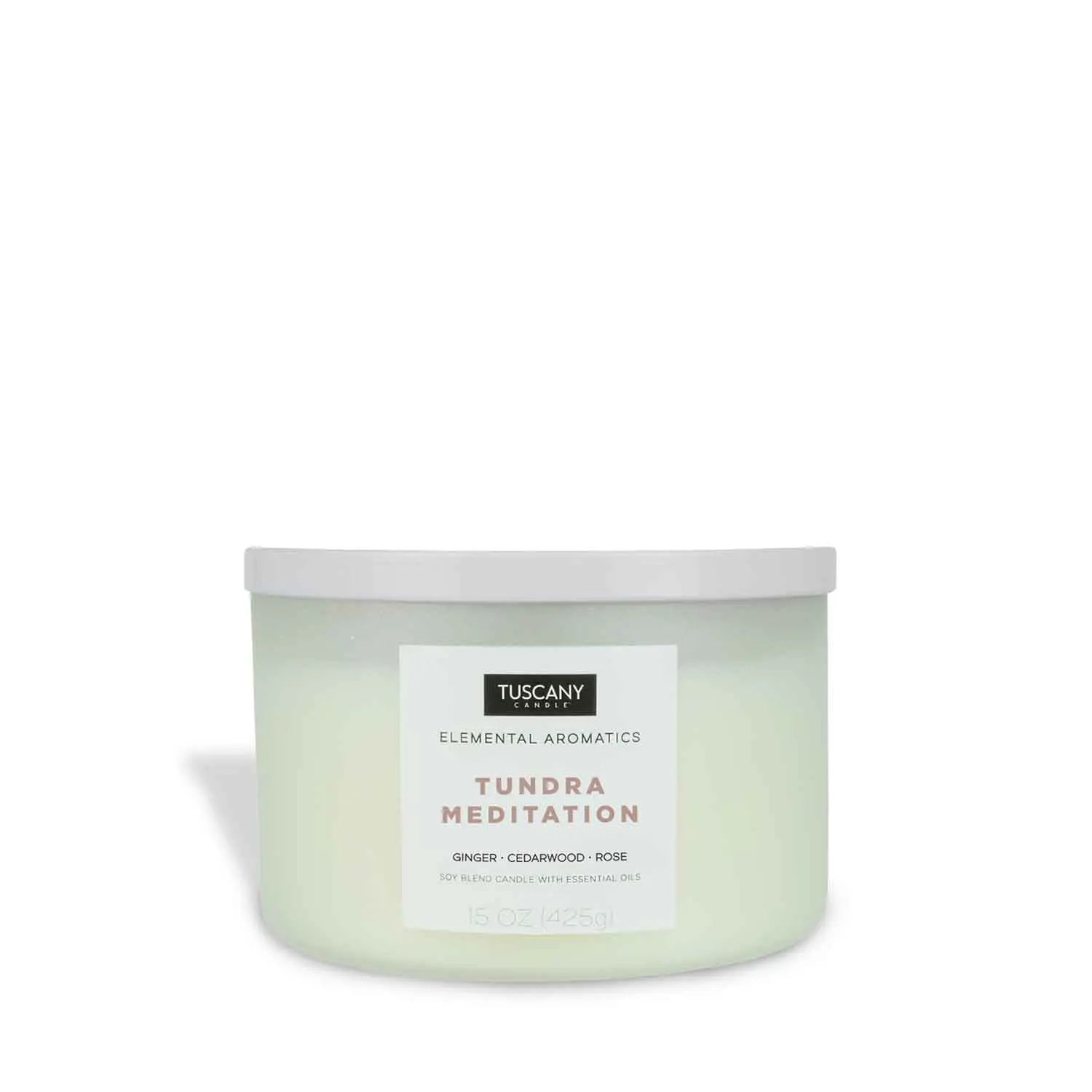 Tundra Meditation Scented Jar Candle (15 oz) – Elemental Aromatics Collection