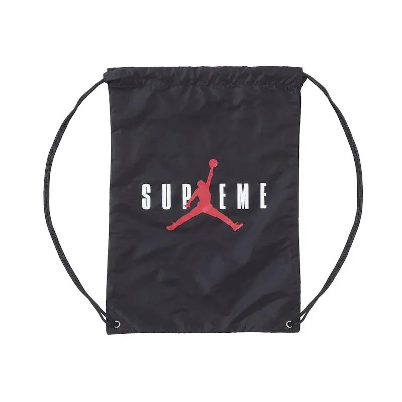 Supreme Jordan Drawstring Bag Black by StockX Supreme Jordan Drawstring Bag Black by StockX