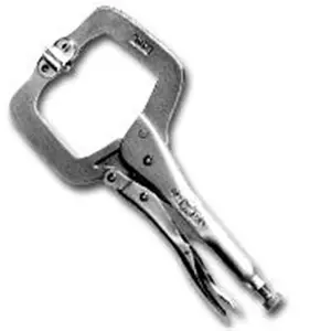 212 MAIN VGP4SP 4-Inch Quick Release Locking C-Clamp, Alloy Steel Build with Swivel Pads, Adjustable Screw, Adjustable Clamp Height, Guarded Trigger & 4-Inch Jaw Capacity for Sports & Outdoor Scooters Equipment, Quick Release Clamp